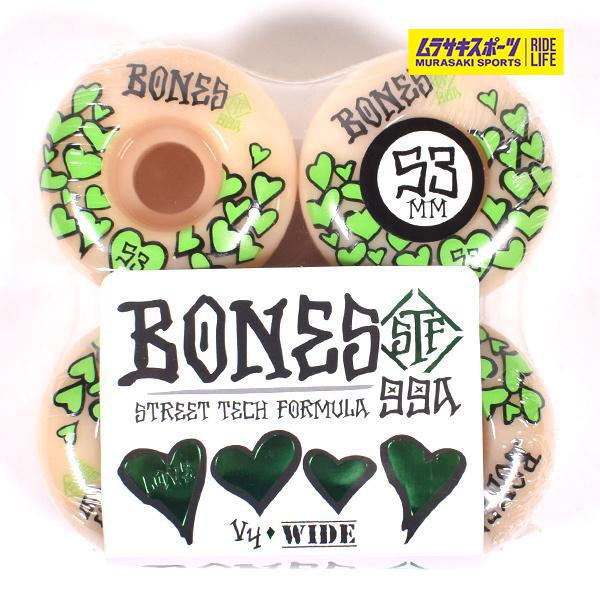 BONES ボーンズ 53mm 33222262 STF LOVE V4 99A ハードウィール J...