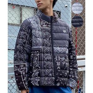 RVCA/ルーカ BREEZY PUFFER JACKET メンズ ダウン パフジャケット BD042-784｜murasaki