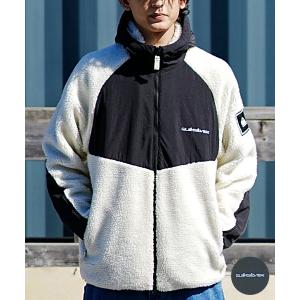 QUIKSILVER/クイックシルバー メンズ ボア フリースジャケット ムラサキスポーツ別注 QJK234607M｜murasaki