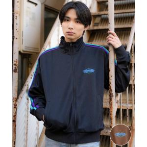 【ムラサキスポーツ別注】THRASHER スラッシャー メンズ トラックジャケット ビッグシルエット スポーツミックス THM-24SPJKT01｜murasaki