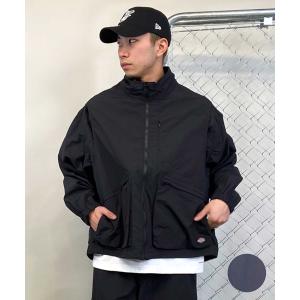 Dickies ディッキーズ 80488700 メンズ トラックジャケット 2WAY ベスト ルーズ シルエット ムラサキスポーツ限定｜murasaki