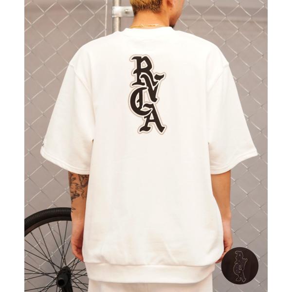 RVCA ルーカ OE HALF SWEAT CREW メンズ 半袖 トレーナー クルーネック バッ...