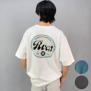 RVCA ルーカ PILS BD041-226 メンズ 半袖 Tシャツ バックプリント KK1 C6｜murasaki