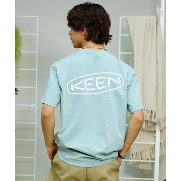 KEEN キーン メンズ Tシャツ 半袖 バックプリント ロゴ 1029313