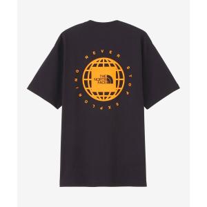 THE NORTH FACE ザ・ノース・フェイス メンズ Tシャツ 半袖 ジオスクエアロゴ バックプリント NT32451 K｜murasaki