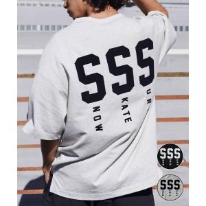 DEAR LAUREL ディアローレル メンズ 半袖 Tシャツ "3-S" バックプリント 吸水速乾 D24S2104｜murasaki