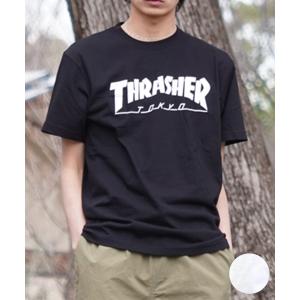 THRASHER スラッシャー TOKYOロゴ TH91419-TOKYO メンズ 半袖 Tシャツ ムラサキスポーツ限定｜murasaki