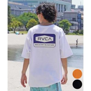 RVCA ルーカ メンズ 半袖 Tシャツ バックプリント オーバーサイズ コットン BE04A-238｜murasaki