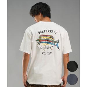 SALTY CREW ソルティークルー メンズ Tシャツ 半袖 バックプリント オーバーサイズ JAPAN LTD 54-231｜murasaki
