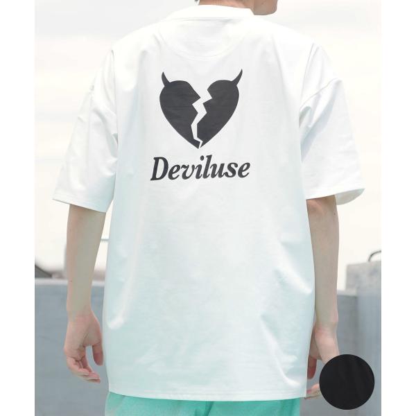 DEVILUSE デビルユース メンズ ラッシュガード 半袖 Tシャツ オーバーサイズ 水陸両用 ム...