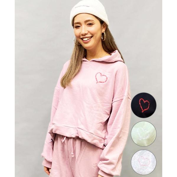 LOVE BOAT/ラブボート レディース セットアップ プルオーバー パーカー LB-MPK03