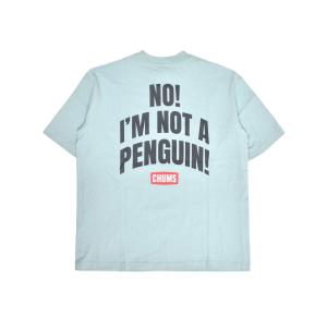 CHUMS チャムス Oversized I'm Not A Penguin CH11-2168 レディース 半袖 Tシャツ KK1 D10｜murasaki