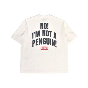 CHUMS チャムス Oversized I'm Not A Penguin CH11-2168 レディース 半袖 Tシャツ KK1 D10｜murasaki