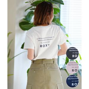 ROXY ロキシー POWER OF WOMEN Tシャツ パワーオブウーマン レディース バックプリント RST241081｜murasaki