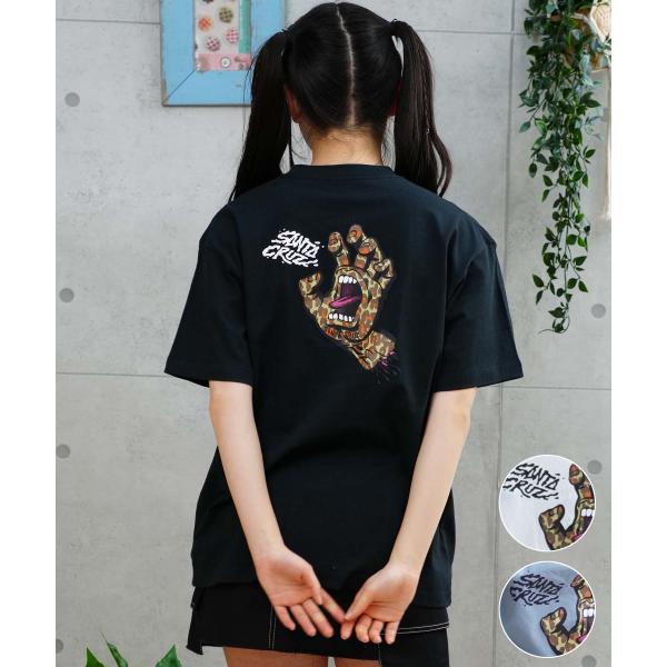 SANTACRUZ サンタクルーズ Murmur Leopard Hand Tee レディース 半袖...