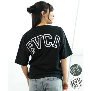 RVCA ルーカ BE043-221 レディース 半袖 Tシャツ バックプリント｜ムラサキスポーツ