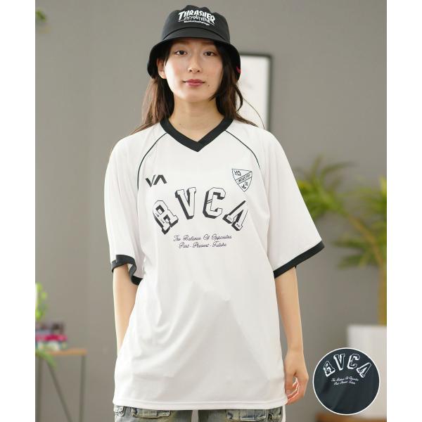 RVCA ルーカ ゲームシャツ レディース 半袖 Tシャツ BE04C-P23