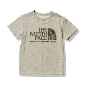 THE NORTH FACE ザ・ノース・フェイス S/S Camo Logo Tee ショートスリーブカモロゴティー NTJ32359 Z キッズ ジュニア 半袖 Tシャツ 100cm〜150cm KK1 C7｜murasaki