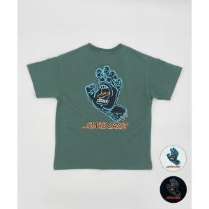 SANTACRUZ サンタクルーズ キッズ Tシャツ 半袖 バックプリント 親子コーデ DESI VOID HAND T 24P672-42｜murasaki