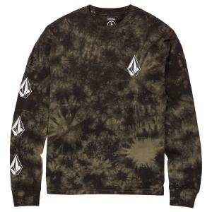 VOLCOM ボルコム BIG BOYS ICONIC STONE DYE LONG SLEEVE TEE C3632201 キッズ 長袖Tシャツ S〜XL JX3 I10