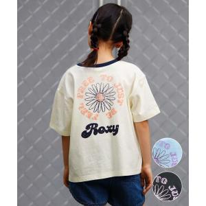 ROXY ロキシー MINI FEEL FREE ミニ フィール フリー キッズ Tシャツ 親子コーデ TST241117｜murasaki