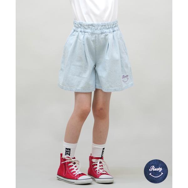 RUSTY ラスティー ショートパンツ キッズ ショーツ デニム DNM 964751