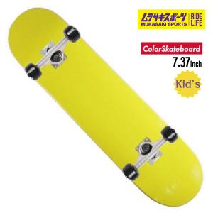 ColorSkateboard カラースケートボード 7.25インチ COLOR COMPLETE YE オンラインストア限定 JJ K6 スケボー 子供 スケートボード キッズ コンプリート｜murasaki