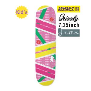 GRIZZLY グリズリー キッズ スケートボード デッキ HOVER DECK 7.25inch 29.9inch｜murasaki
