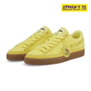 PUMA プーマ x スポンジ・ボブ SUEDE スウェード 391008 シューズ スニーカー ユニセックス コラボ KX1 C18｜murasaki