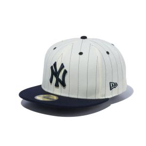 NEW ERA/ニューエラ 59FIFTY ピンストライプ ニューヨーク・ヤンキース キャップ 帽子 13751130