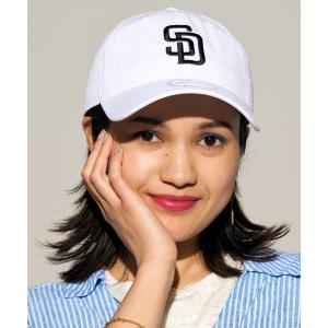 NEW ERA ニューエラ 9TWENTY サンディエゴ・パドレス ホワイト×ブラック キャップ 帽子 14329629 ムラサキスポーツ限定｜murasaki