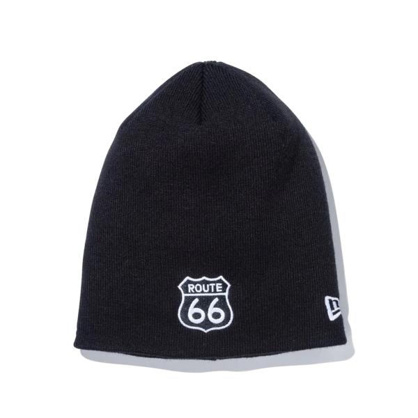 NEW ERA ニューエラ ビーニー ROUTE 66 ブラック ニットキャップ ニット帽 帽子 シ...