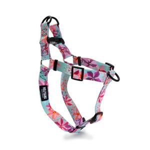 WOLFGANG ウルフギャング 犬用 ハーネス DigiFloral Harness Mサイズ 小型犬用 中型犬用 胴輪 デジフローラル ピンク系 WH-002-96｜murasaki