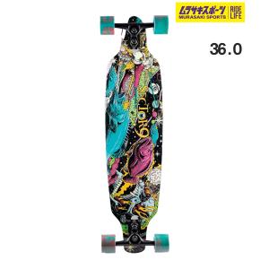 SECTOR9 セクターナイン スケートボード ロングスケート 36.0inch FRACTAL BATTLE ムラサキスポーツ