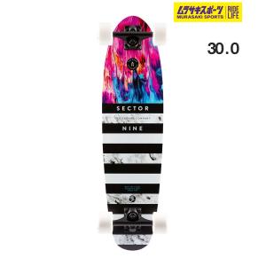 SECTOR9 セクターナイン スケートボード ロングスケート 30.0inch SPLASH SNAPBACK ムラサキスポーツ
