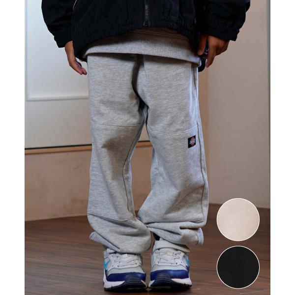 Dickies ディッキーズ ロングパンツ キッズ DK OEM ダブルニーワイドスウェットパンツ ...