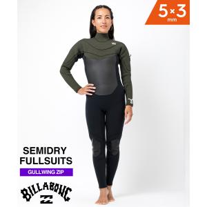BILLABONG ビラボン AIRLITE 4D SUPER SEMIDRY2  5×3mm BE018-621  レディース ムラサキスポーツ限定