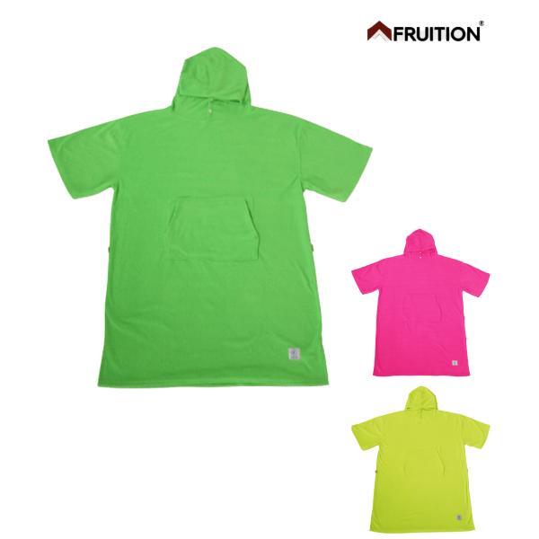 FRUITION フリューション NEON PONCHO ポンチョ サーフィン サーフアクセサリー ...