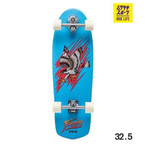 YOW ヤウ サーフ スケートボード コンプリート 32.5inch FANNING FALCON DRIVER ムラサキスポーツ