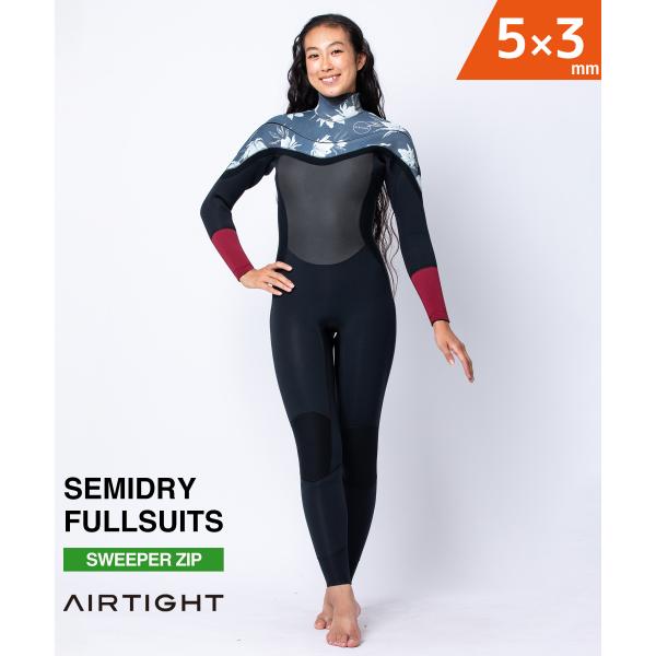 AIRTIGHT エアータイト LCZ PRM EDGE 5X3mm レディース サーフィン ウェッ...