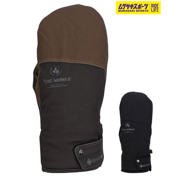 THREEWEATHER スリーウェザー スノーボード グローブ ユニセックス GORE-TEX W...