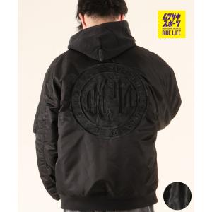 DC ディーシー ジャケット メンズ MA-1 バックプリント ロゴ 25 FLIGHT