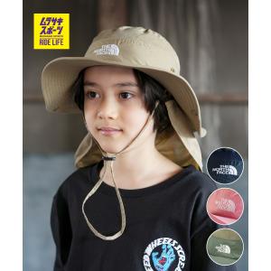THE NORTH FACE ノベルティサンシールドハット（キッズ） KM THE NORTH FACE (ザノースフェイス) Kids' Novelty Sunshield Hat