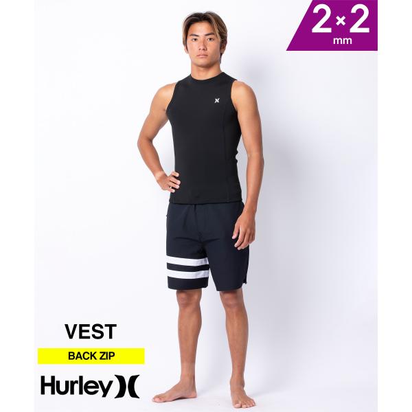 Hurley ハーレー ADVANTAGE 2mm MZVSAD25 メンズ ウェットスーツ ベスト...