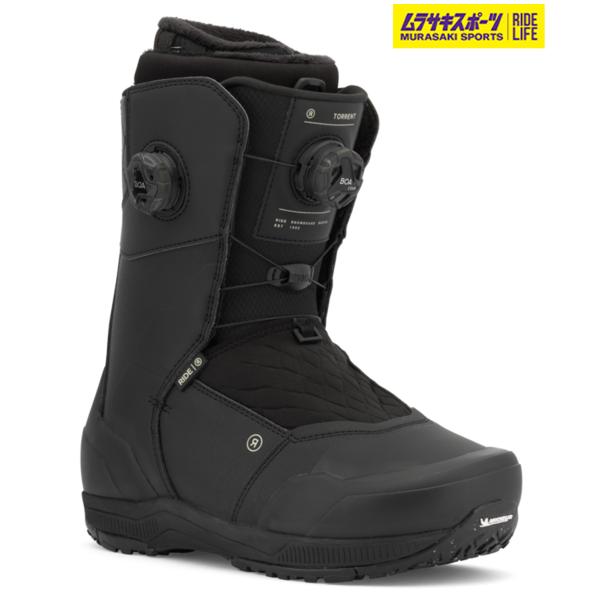 RIDE ライド スノーボード ブーツ メンズ TORRENT ムラサキスポーツ 25-26モデル ...
