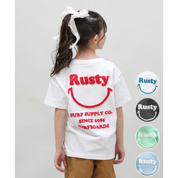 RUSTY ラスティー 半袖 Tシャツ キッズ 子供 965505