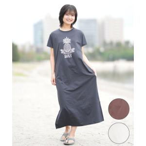 ROXY ロキシー 水着 ラッシュガード ワンピース レディース 水陸両用 半袖 FARM ROXY DRESS RLY252621Tの商品画像