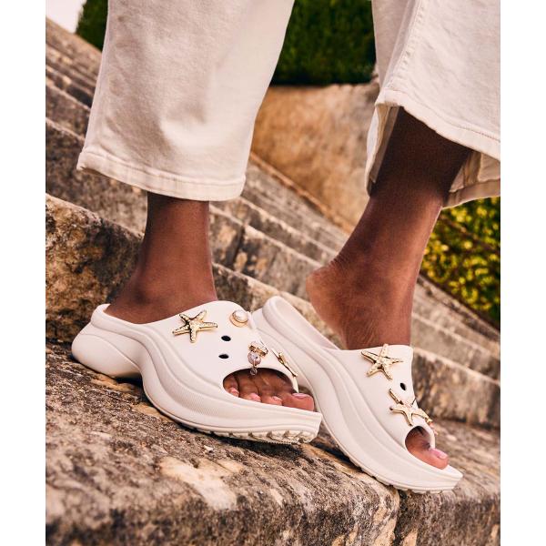 CROCS クロックス サンダル レディース BAE SLIDE ベイ スライド 211108-10...