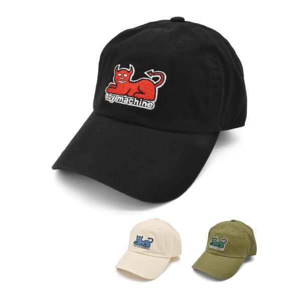 TOY MACHINE トイマシーン キャップ TMC DEVIL CAT 6P CAP 25104...