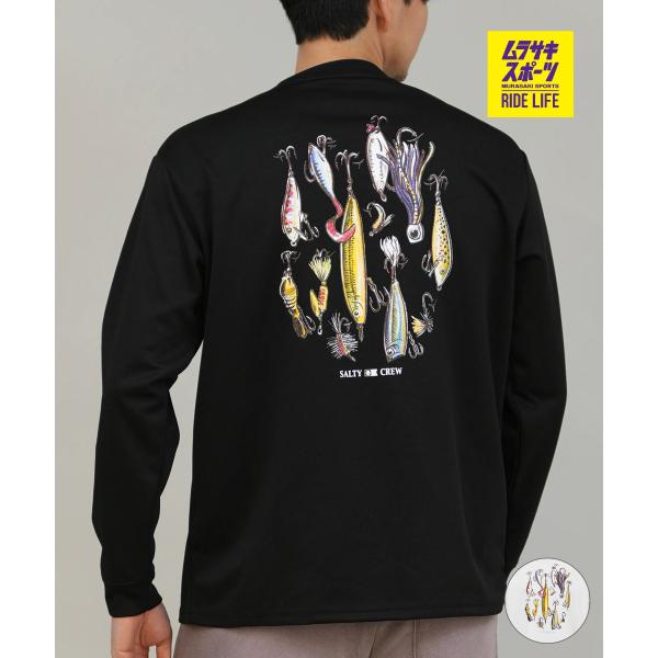 SALTY CREW ソルティークルー 長袖 Tシャツ ロンT メンズ クルーネック バックプリント...